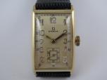 Zlaté prvorepublikové 14 k hodinky OMEGA  č.str. 7908530
