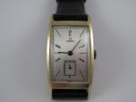 Art-decové zlaté 14 K hodinky  OMEGA