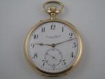 Masivní  těžké 2 pl. zlaté 14 k. IWC  SCHAFFHAUSEN  z roku 1913
